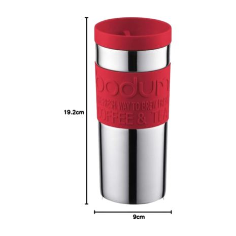 Bodum Travel Mug Red6 Bodum Travel Mug Red6