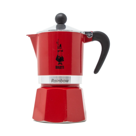 Bialetti Rainbow 3 Cups Red