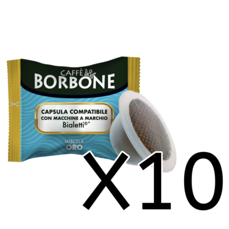 Borbone Oro Bialetti Capsules