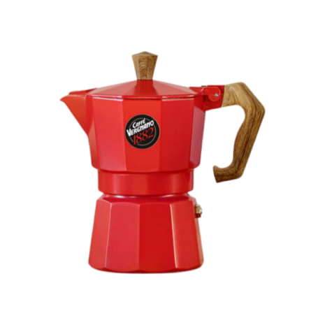 Vergnano Red Mokapot 3Cup