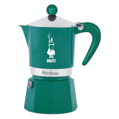 Bialetti Rainbow 3 Cups Green