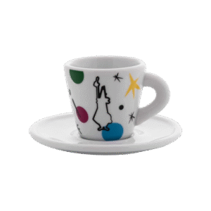 Bialetti Art Cup 2 with plate 60ml