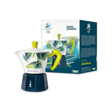 Bialetti Moka Express 3 Cup Milano Cortina