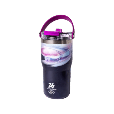 Thermal mug purple - Milano Cortina