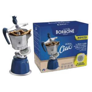 Borbone Moka Ciao 3 Cup + 15 Free pods